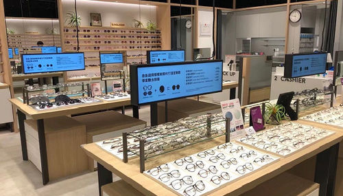 最新の企業 ソリューションについて ジンズガラスフラグシップ 29.5インチストレッチバーディスプレイ