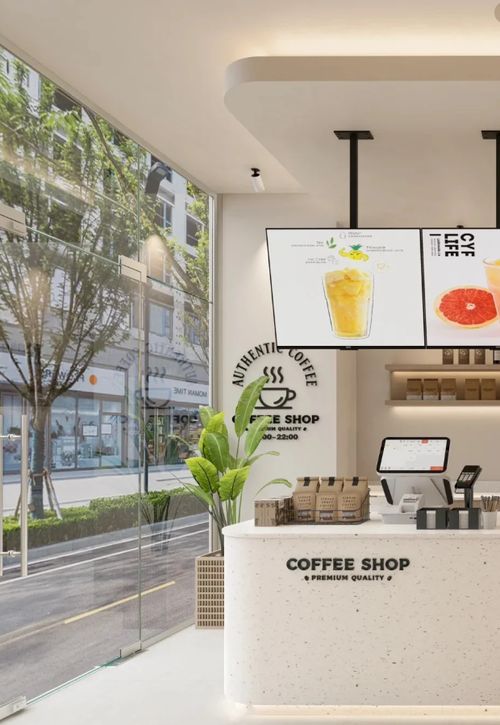 最新の企業 ソリューションについて Fionexxの吊り下げ式LCDメニューボードディスプレイ