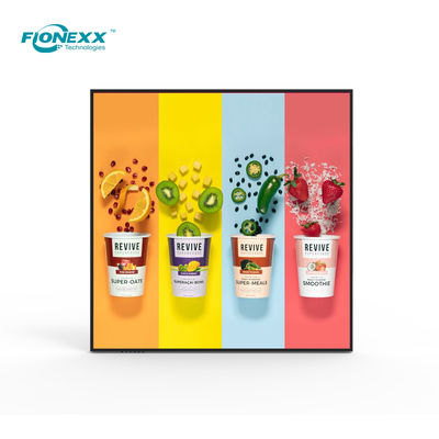 よい価格 33.2インチスクエアLCDスクリーン 500Nits 壁掛けデジタルシグネージ オンライン