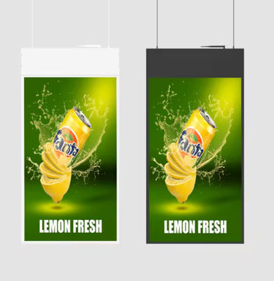 よい価格 43インチ超スリム 13.6mm ハングリングダブルサイドLCDディスプレイ オンライン