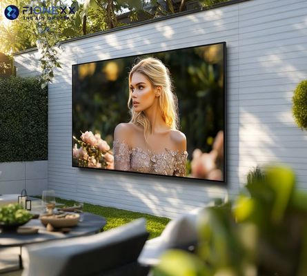外部 IP55 耐天候テレビ 兼容壁掛け付き