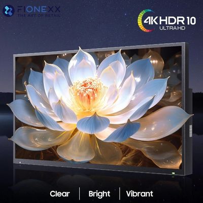 43-55 インチ 2k 4K クリスタル LED スマート LCD テレビ 防水 IP55 屋外テレビ