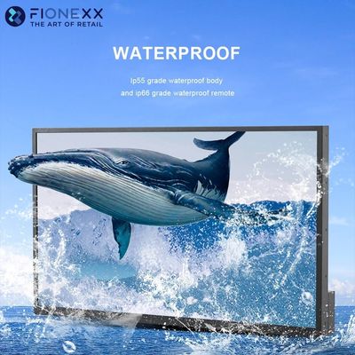 屋外テレビ 無線屋外テレビ IP65 2500nits 4k ストック 配送パートナーになれ!