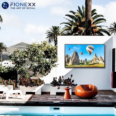 フルサン IP55 防水 QLED テレビ 商用品 2000nit 3500nits 4k テレビ HD 43 49 55 インチ オールメタルハウジング 屋外テレビ