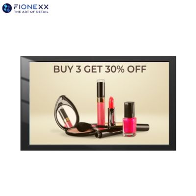 よい価格 32インチ 黒色 ADボード 扇風機なし 外壁付デジタルサイン オンライン