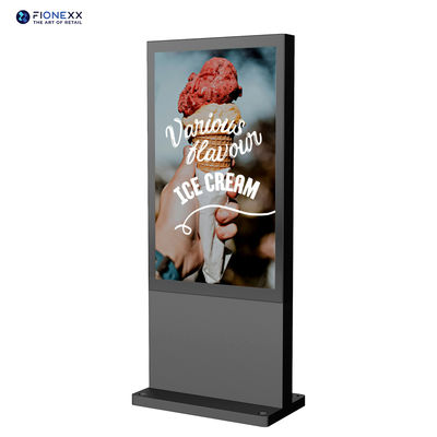 よい価格 65' デジタルサイン表示 デジタルトーテムディスプレイ 3840*2160 床に設置 オンライン