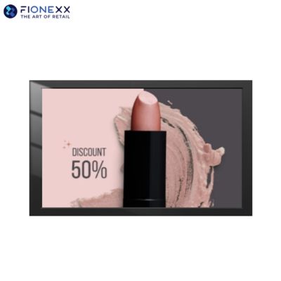 よい価格 22インチ 壁に装着されたデジタルシグネージ アルミシェル素材 12mm 側面比 16 9 オンライン