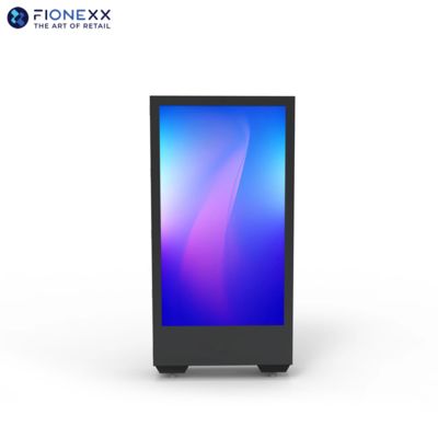 よい価格 扇風機冷却 双面デジタルシグネージ バスストップ ディスプレイ 75インチ オンライン