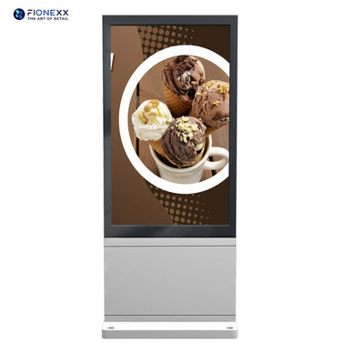 よい価格 スーパースリム デジタルサインキオスク 双面型LCD広告プレーヤー 垂直トーテム オンライン