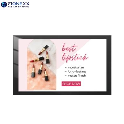 よい価格 55インチ 黒い窓 扇風機なし 壁掛けデジタルサイネージ オンライン