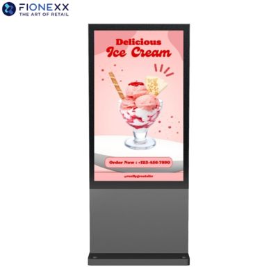 よい価格 ストリートサイド・ファンレス・エクステリア・デジタル・シグネージ・垂直ディスプレイ 3840*2160 オンライン