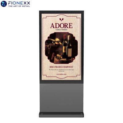 よい価格 エネルギー効率の良い 49 インチ 屋外デジタルトーテム ストリートサイド 屋外高品質広告ディスプレイ オンライン