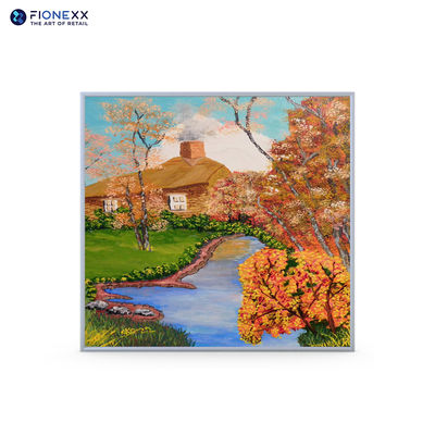 1広角ディスプレイ画面WIFIネットワーク付きのLED アンドロイドOS HDM1 インプット 広告用 アートギャラリー