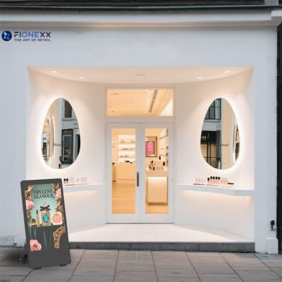 よい価格 屋外 IP65 バッテリー駆動 デジタルサイネージ 43インチ防水液晶画面 ポスター オンライン