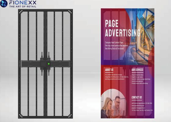 よい価格 P5.9 P6.9 P10.4 GOB フレキシブルカスタマイズ 超軽量 優れた放熱性 IP65防水設計 カーボンファイバーフレーム 高透明度 LED透明ディスプレイ オンライン