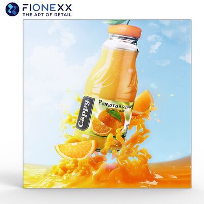 よい価格 低電力設計 カーボンファイバーパネル 縫い目のないスプライス 軽量 オールインワンモジュール 素早い前後設置 柔軟な曲率調整 インダース LEDディスプレイ オンライン