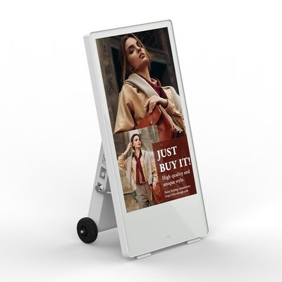 よい価格 60Ah バッテリー駆動 デジタルサイネージ 43インチ スタイリッシュな頑丈な箱付き オンライン