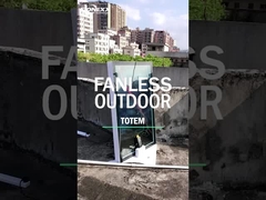 55インチ 2500Nits 扇風機のない屋外トーテムシグネージ LCDディスプレイ