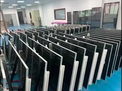 LCD サイズ 55 インチ 壁に装着された LCD メニューボード リテールショップのための広告マシン